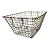 Vintage Early 1900s French Metal Oyster Basket For Sale