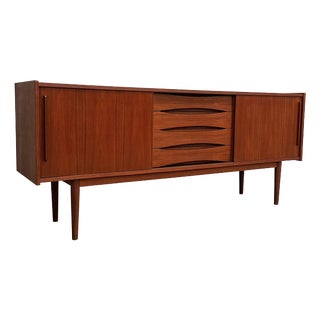 Vintage Scandinavian Teak Sideboard, 1960s For Sale