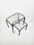 Vintage Glass Side Tables, 1980s, Set of 2, in Good conditions. Designed 1970 to 1979