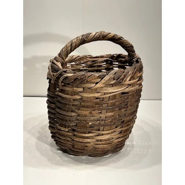 Kenneth Ludwig Chicago Vintage French Market Basket #376 For Sale - Image 4 of 9