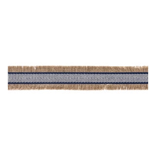 Schumacher Felicity Fringe Trim Trim in Navy For Sale