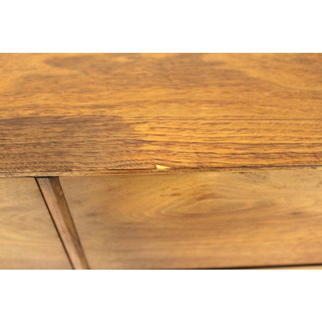 Mid-Century Walnut Dresser Designed by Milo Baughman for Directional Furniture, Attributed For Sale - Image 12 of 15