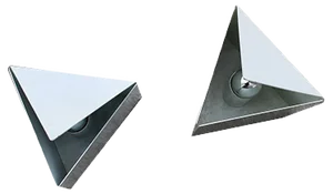 Triangle Table Lamps from Lamperti, 1970s, Set of 2