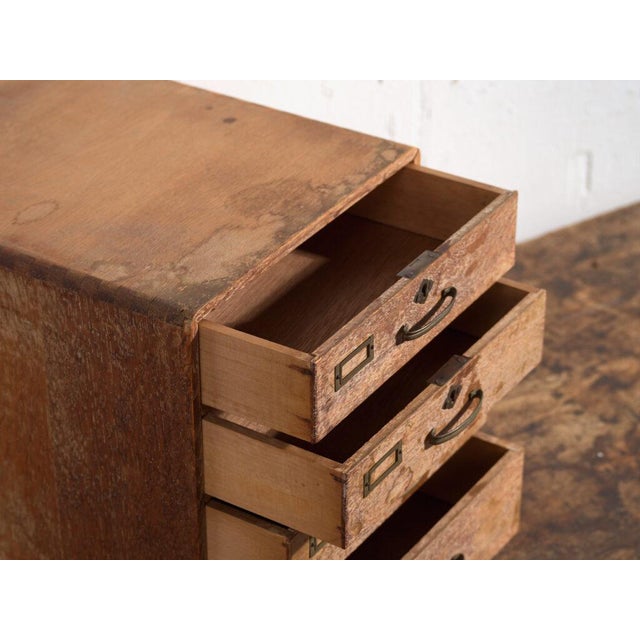 Antique Japanese Filing Cabinet For Sale - Image 3 of 11
