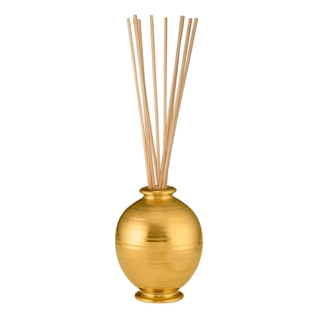 AERIN Siena L'Ansecoy Orange Blossom Diffuser Set, Gold For Sale