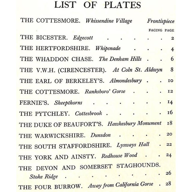 White "My Hunting Sketchbook" 1928 Edwards, Lionel For Sale - Image 8 of 12