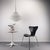 167 frosted glass tubes are suspended in staggered rings within the metal frame. A very impressive 1970s chandelier with...
