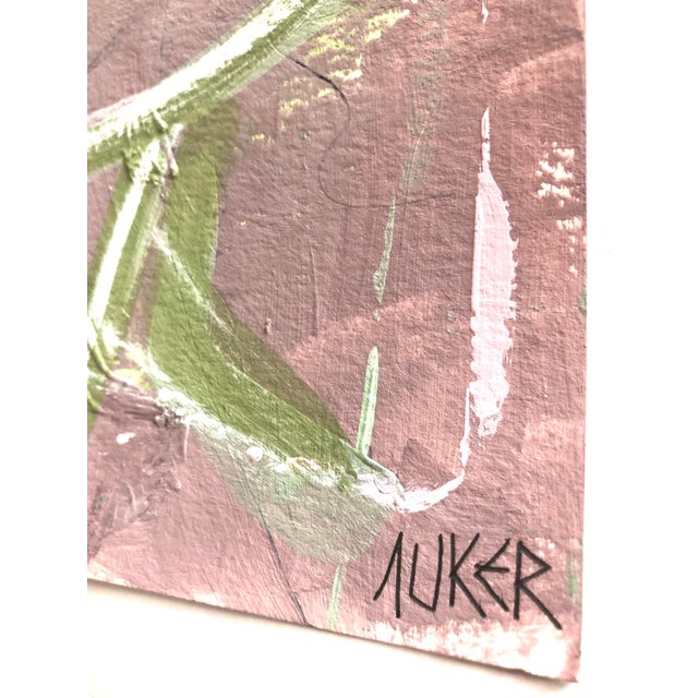 2020s Contemporary Painting on Paper by CL Auker “Haku Lei” For Sale - Image 5 of 6
