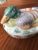 Mid-Century Modern Vintage Famille Rose Hand-Painted Polychrome Duck Covered Box/Tureen For Sale - Image 3 of 13