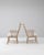 Mid 20th Century 20th Century French Oak Spindle Back Armchairs With Round Bouclé Cushion - A Pair For Sale - Image 5 of 18