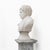 White Bust of a Roman Emperor, 20th Century, Marble For Sale - Image 3 of 10