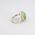 Signed Vintage Southwestern 14k Gold & Royston Turquoise Cabochon Cocktail Ring For Sale - Image 14 of 16