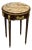 Baroque Style Side Table Marble Topped For Sale