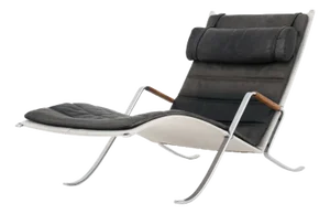 Grasshopper Lounge Chair by Preben Fabricius and Jorgen Kastholm for Kill Germany, 1967