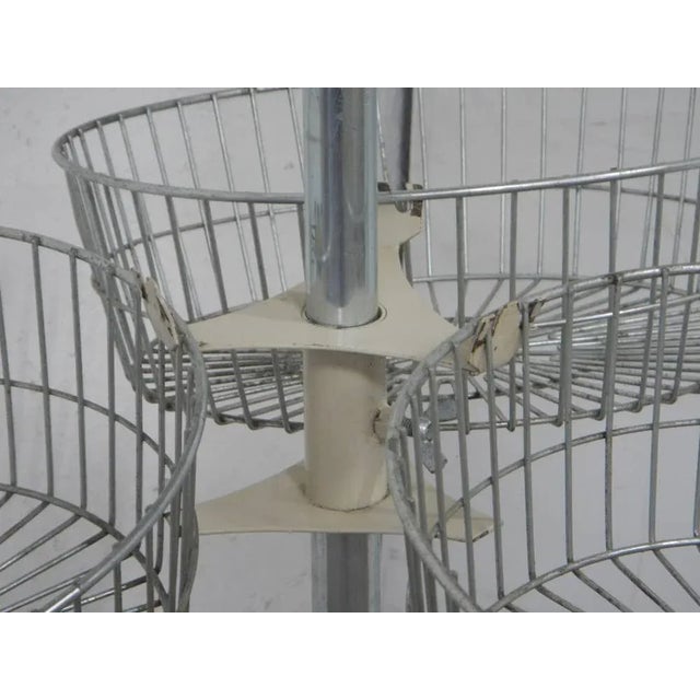 1960s Shop Exhibitor with Zenith Baskets and Patents, 1960s For Sale - Image 5 of 10