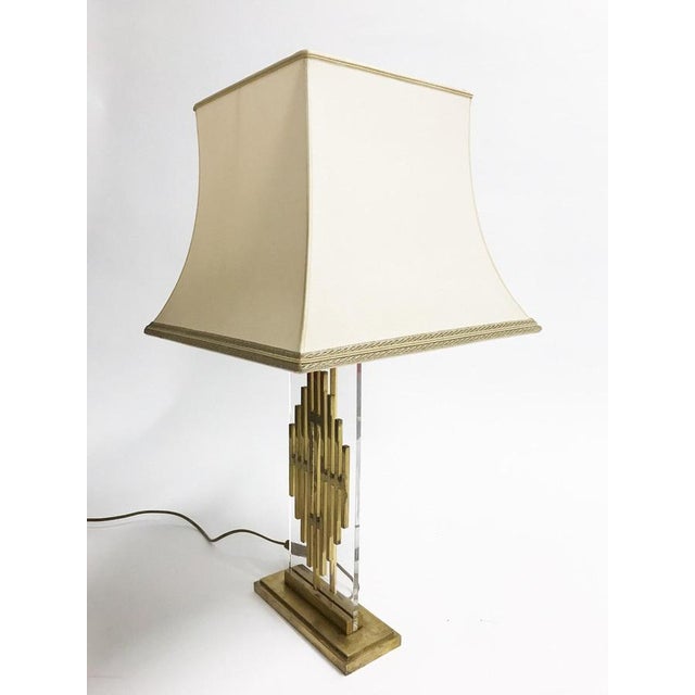 Vintage Bronze Table Lamp, 1960s For Sale - Image 4 of 12