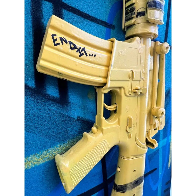 Jack Winthrop "Eye See" Neo-Expressionist Style Mixed Media Painting 2021 For Sale - Image 14 of 18