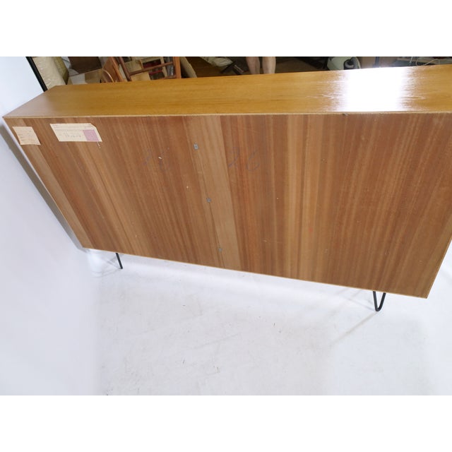Teak Sliding Door Sideboard from WK Möbel, 1960s For Sale - Image 10 of 13