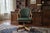 This vintage McGuire swivel desk chair combines classic French-inspired design with the comfort and function of an...