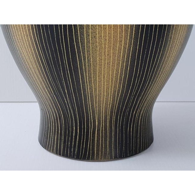 1950s Vintage Ceramic Vase from Saint Clement, 1950s For Sale - Image 5 of 9