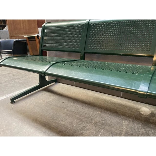 Artifort Green Lagos Bench from Artifort, 1970s For Sale - Image 4 of 7