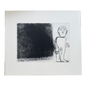 Petrus De Man, Peur, 2004, Gravure Sur Cuivre, Copyright P.De Man 2015, Printed in Belgium