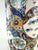 Metal Mid 20th Century Chinese Export Handpainted Umbrella Stand For Sale - Image 7 of 11