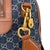 Gucci Denim Gg Supreme Canvas and Brown Leather Duffle Bag, Spring/Summer 2022. For Sale - Image 10 of 13