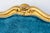Blue Giltwood Parlor Chairs, France, 1850s, Set of 2 For Sale - Image 8 of 11