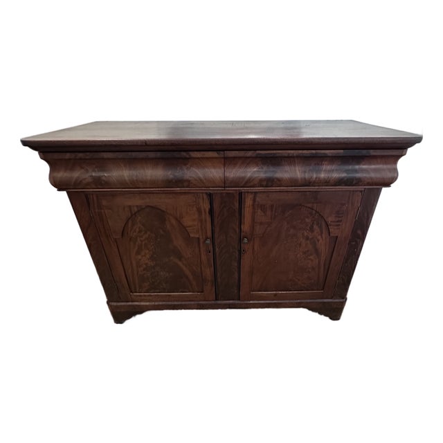 Late 19th Century English Walnut Sideboard For Sale