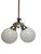 1970s Art Deco Glass Chandelier, Poland, 1970s For Sale - Image 5 of 11