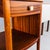 Restored 1960s Sapele Mahogany Upholstered King Headboard With Built-in Nightstands For Sale - Image 12 of 18