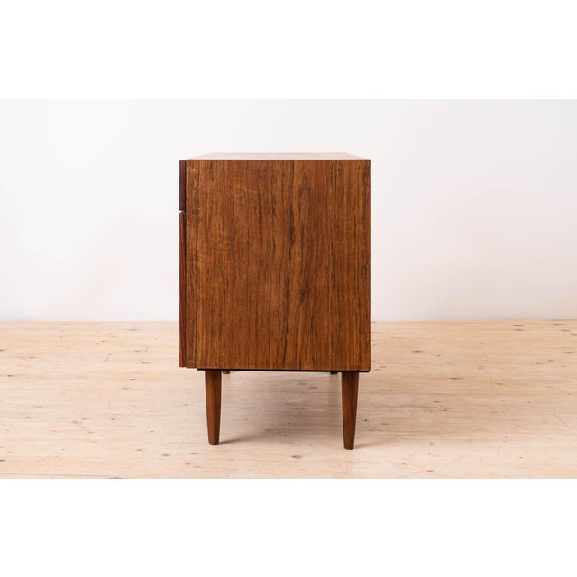 Brown Mid-Century Modern Cabinets by H. W. Klein for Bramin, Denmark, 1960s, Set of 2 For Sale - Image 8 of 12