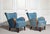 Wood Set of Art Nouveau Swedish Club Chairs, 1940s For Sale - Image 7 of 13