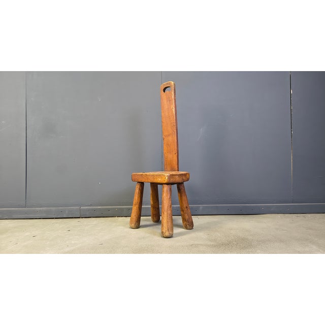 Vintage Brutalist Side Chair, 1960s For Sale - Image 6 of 12
