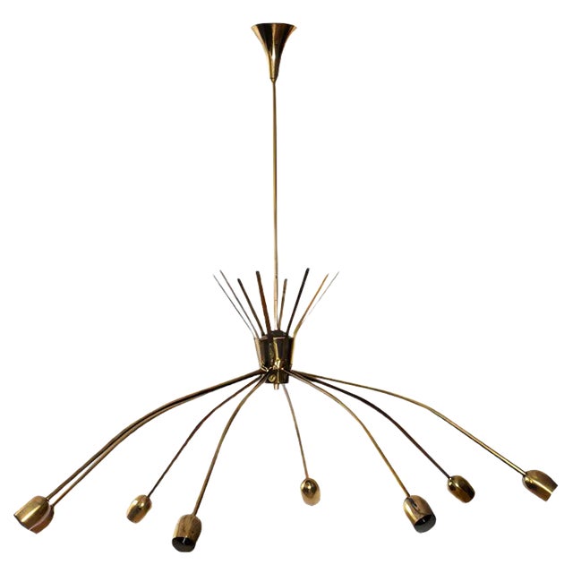 XXL Spider Ceiling Lamp from Kalmar For Sale