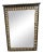 Regency Black & Silver Gilt Ring Mirror For Sale