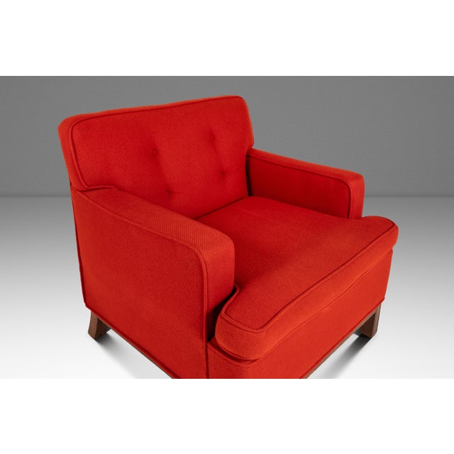 Set of Two ( 2 ) Neoclassical Lounge Chairs After the Casa Encantada by t.h. Robsjohn-Gibbings for Peterson Studios, Usa, C. 1960s For Sale In Orlando - Image 6 of 18
