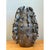 This striking vintage studio pottery vase is a masterclass in Organic Modern design, seamlessly blending earthy ceramic...