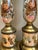 Gold Vintage Italian Eglomise Rose Lamps - A Pair For Sale - Image 8 of 12