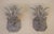 Rare Matched Pair French Art Deco Tropic Palm Aluminum Glass Wall Sconce Lamps 1920's For Sale - Image 4 of 13