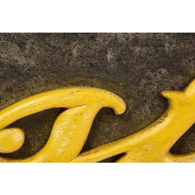 1920s Florist Trade Sign For Sale - Image 4 of 5