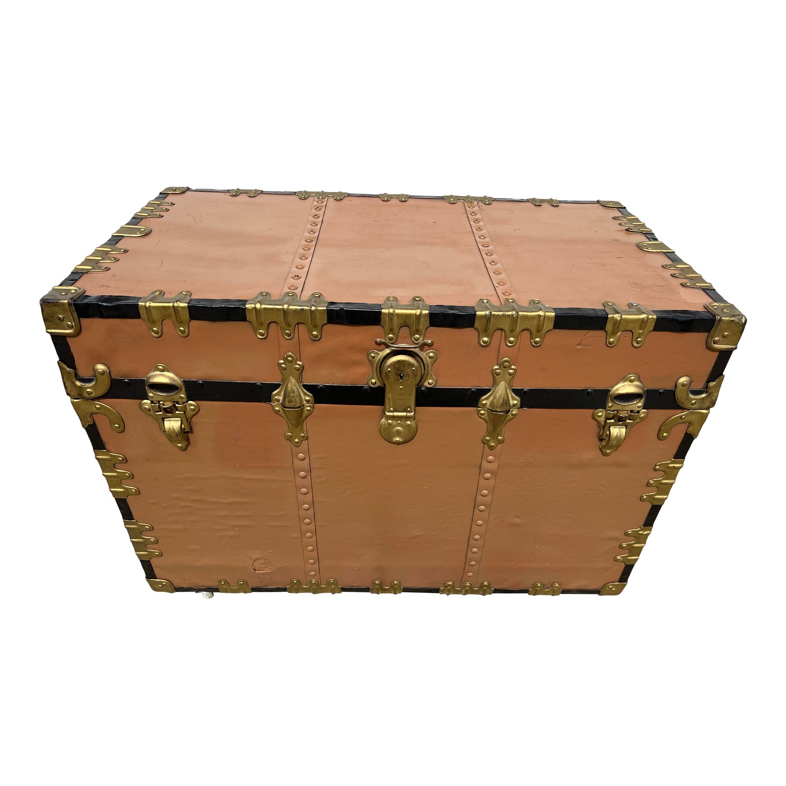 Early 20th Century Antique Eau Claire Trunk Company Large