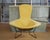 1990s Bertoia Bird Chair in Hopsack Orange by Harry Bertoia for Knoll International, 1990s For Sale - Image 5 of 9