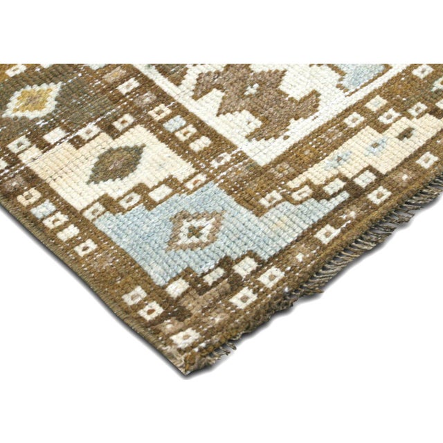 Abstract 1940s Persian Melayer Runner For Sale - Image 3 of 6