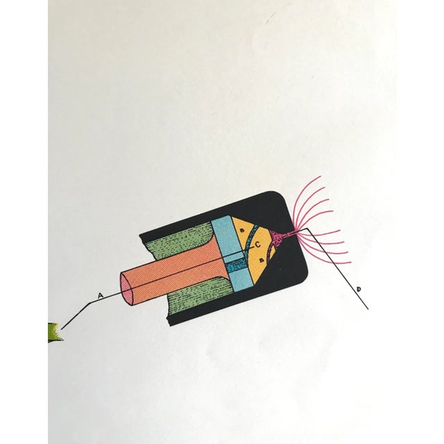 1960s Colin Lanceley - Australian Mid Century Artist - Signed Screen Print Liebestod - 1966 For Sale - Image 5 of 8