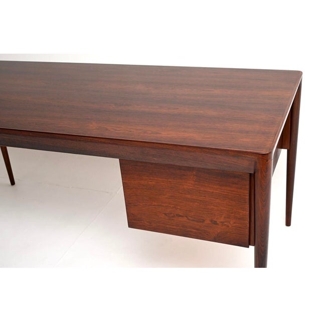 Vintage Danish Model 36 Desk attributed to Erik Riisager Hansen for Haslev, 1960 For Sale - Image 10 of 11