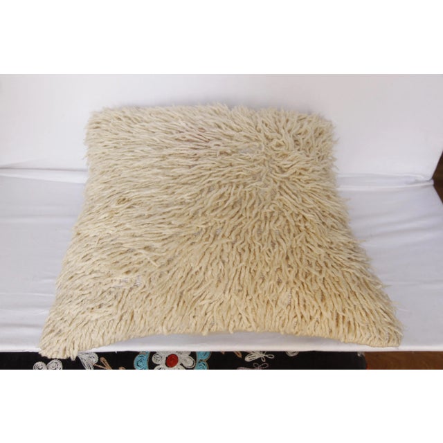 This rug pillow cover made from old Turkish rug. It has been made in my small workshop. I just did soft washing. I would...