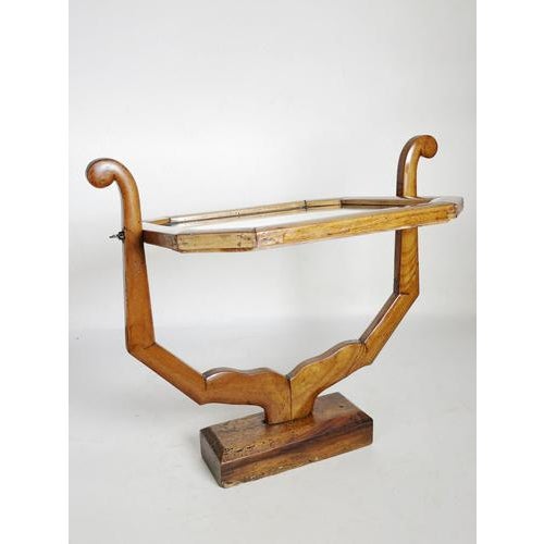 Wooden Mirror, France, 1950 For Sale - Image 4 of 14