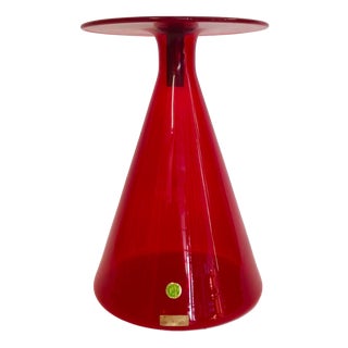 Murano Glass Vase by Gino Vistosi, Italy, 1960s For Sale
